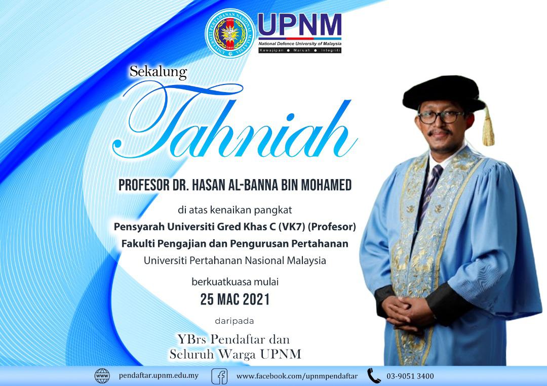 Pejabat Pendaftar UPNM - HEBAHAN KENAIKAN PANGKAT STAF AKADEMIK ...